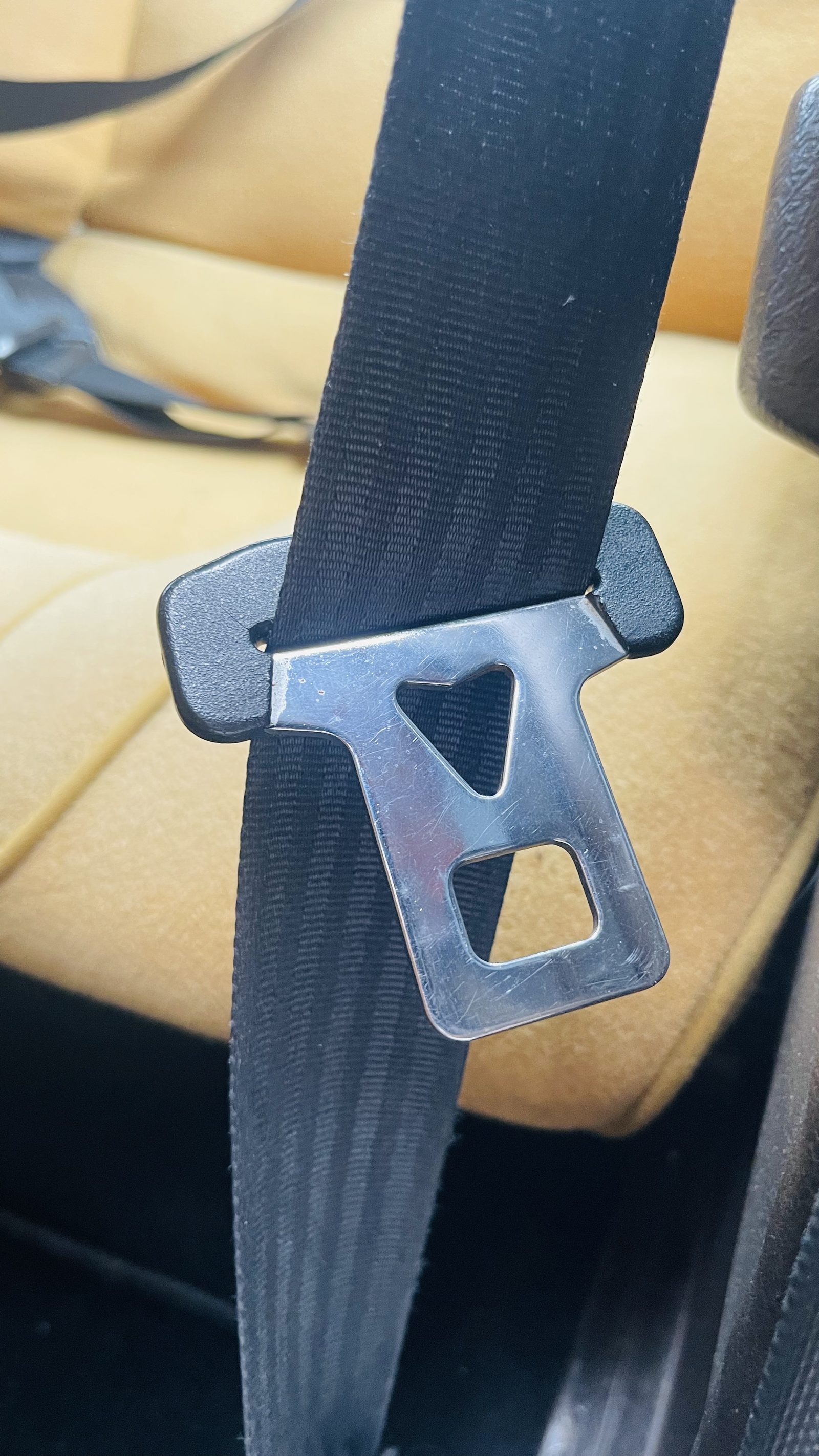 Alfasud Sprint Veloce seatbelt detail